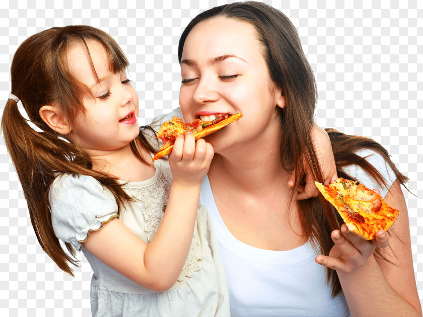 To Enjoy The Delicious Time Eating Child Food Woman Mother PNG