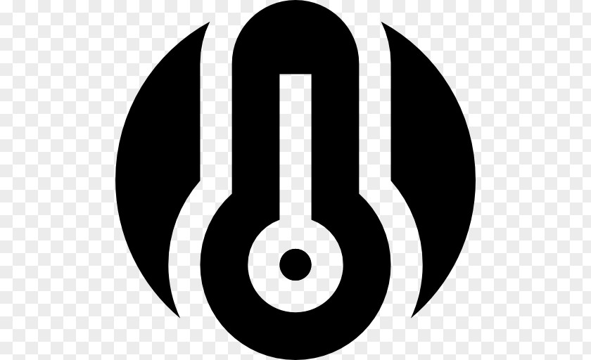 Black And White Symbol Logo PNG