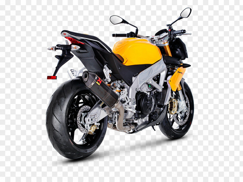 Motorcycle Exhaust System Aprilia Tuono RSV4 PNG