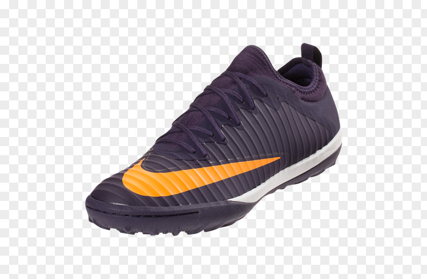 Nike Sports Shoes MercurialX Finale II TF Purple Dynasty Bright Citrus Football Boot Mercurial Vapor PNG