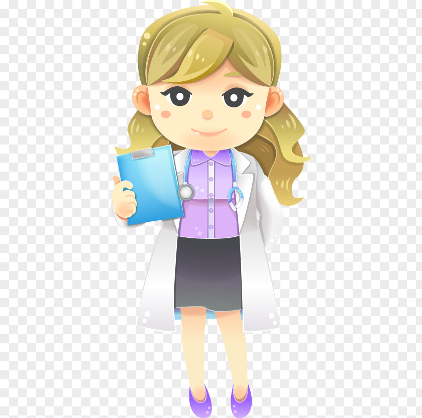 Physician Medicine Cartoon Female PNG