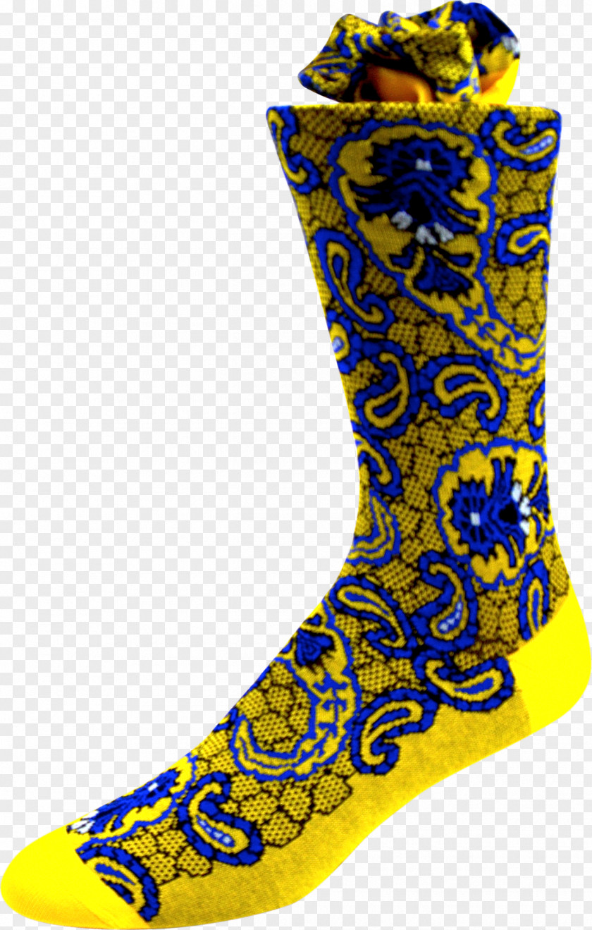 Tie Golden Sock Paisley Necktie Shoe Silk PNG