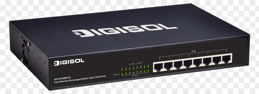 USB Wireless Router Gigabit Ethernet Network Switch TRENDnet TEG-S82g Computer Port PNG