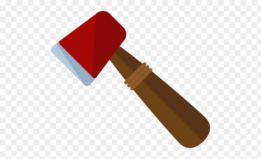 A Red Ax Axe Icon PNG