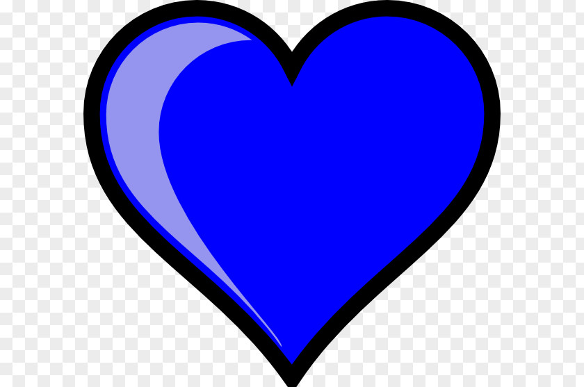 Blue Hearts Cliparts Heart Light Sky Clip Art PNG