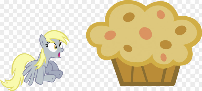 Blueberry Derpy Hooves Muffin Cupcake Pony PNG