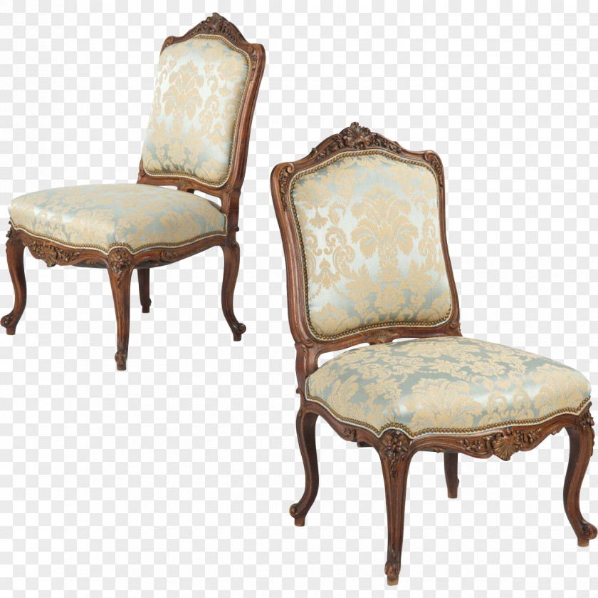 Chair Table Rococo Revival Furniture PNG