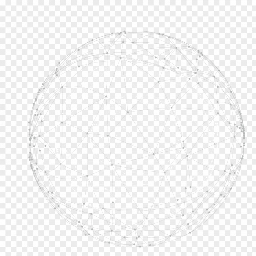 Technology Background Black And White Circle Pattern PNG