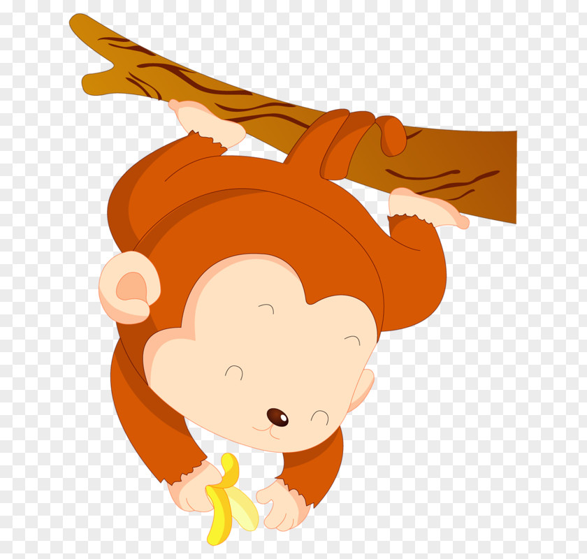 Cartoon Monkey Ape Animation PNG