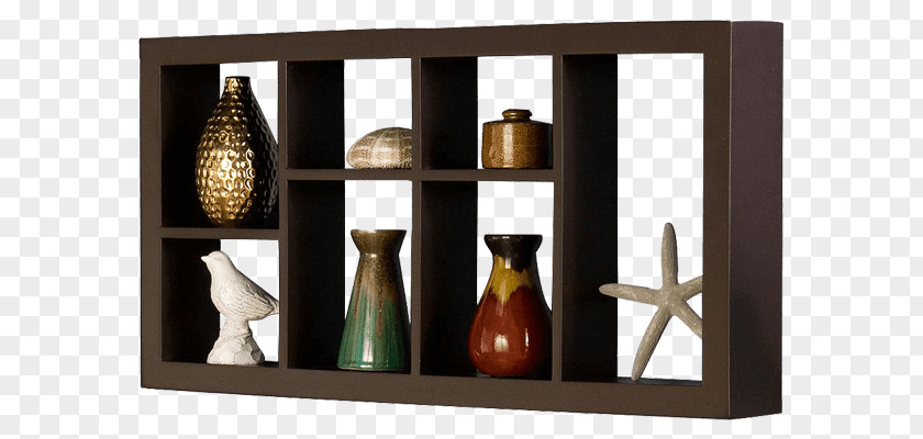 Decorative Wall Shelves Shelf Bookcase Living Room Furniture PNG