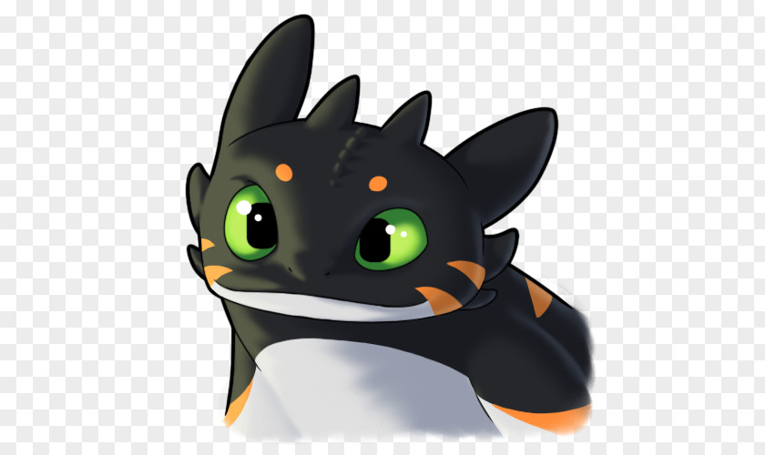 Night Fury Hiccup Horrendous Haddock III Whiskers How To Train Your Dragon Toothless PNG