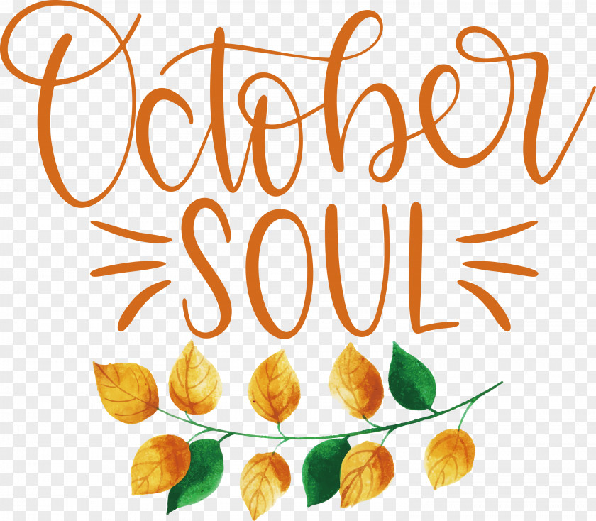 October Soul October PNG