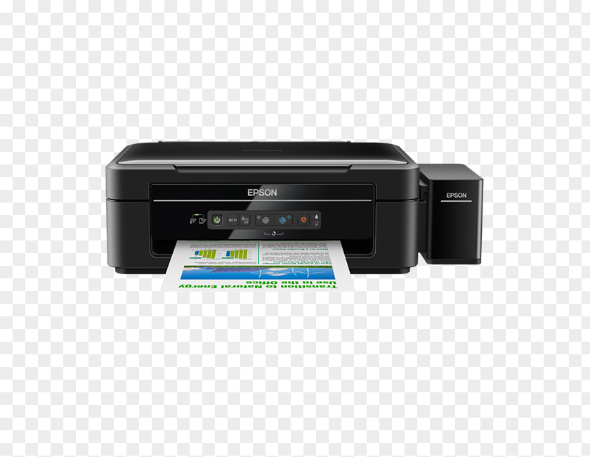 Printer Epson Inkjet Printing Image Scanner Standard Paper Size PNG