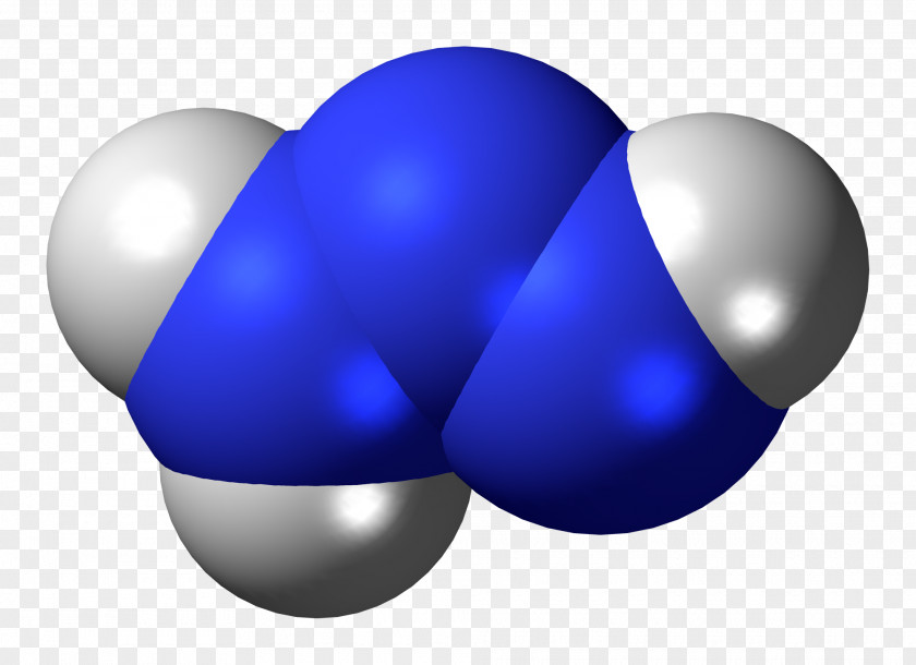 Triazene Space-filling Model Hydrazine Molecule Chemical Compound PNG