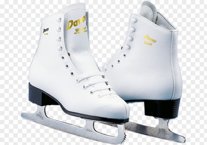 Ice Skates Figure Skating Graf Davos Gold Winner Sport Equipment PNG