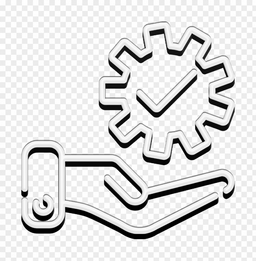 Management Icon Efficiency Hand PNG