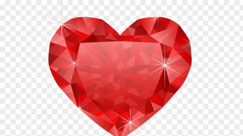 Peter Pan Heart Red Diamonds Clip Art PNG