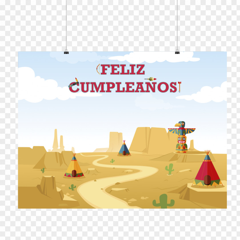 Photocall Landscape Augur Cartoon Birthday Font PNG