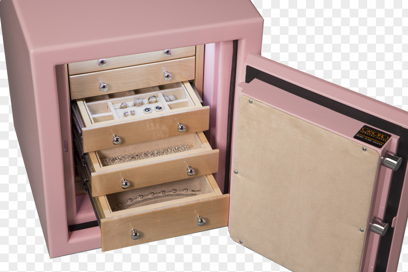 Pink Light Casoro Jewelry Safes Jewellery Baselworld Drawer PNG