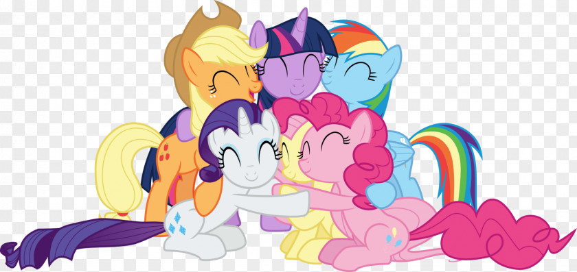 Six Vector Applejack Rarity Twilight Sparkle Pinkie Pie Pony PNG