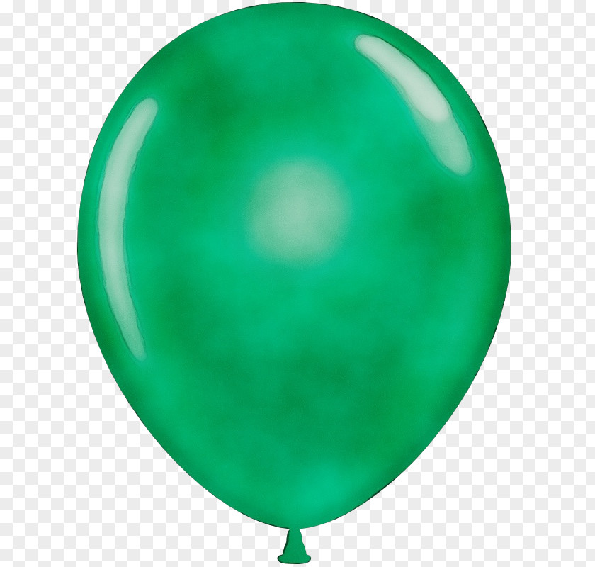 Teal Aqua Green Balloon Turquoise Party Supply PNG