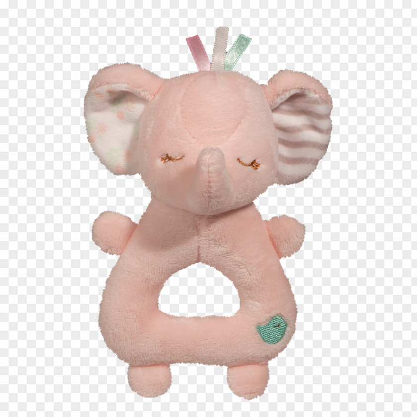 Baby Elephant Stuffed Animals & Cuddly Toys Plush Rattle PNG