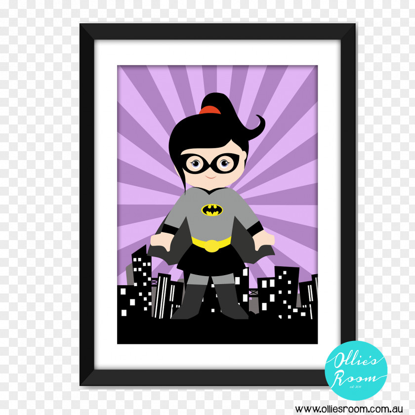 Batgirl Graphic Design Art PNG