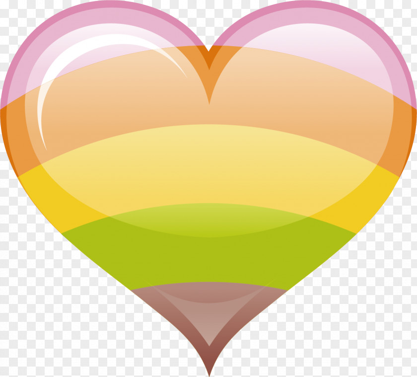 Heart-shaped Picture Material PNG