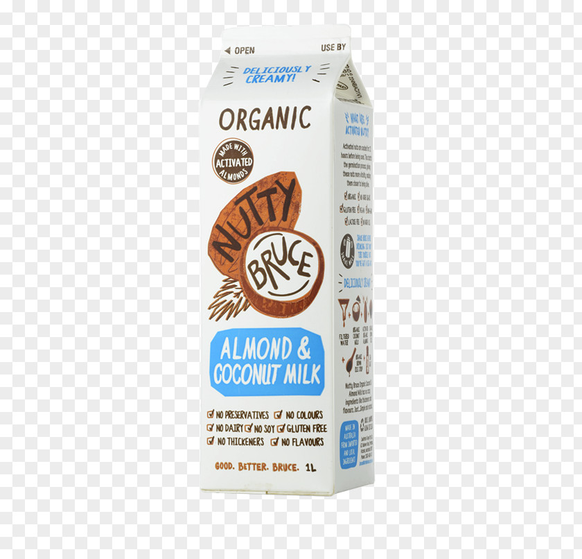 Milk Almond Coconut Organic Food Rice PNG