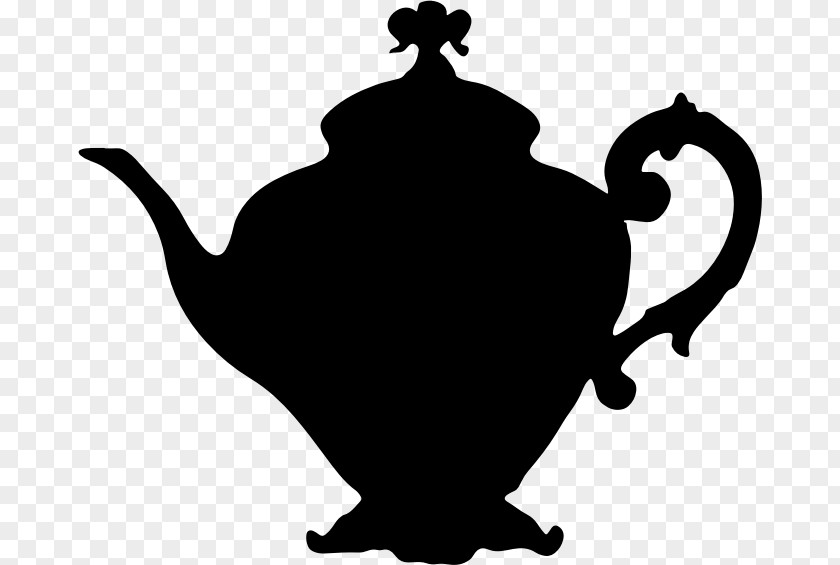Teapot Silhouette Clip Art PNG