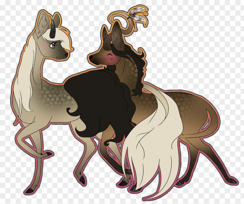 Deer Horse Cartoon Carnivora PNG