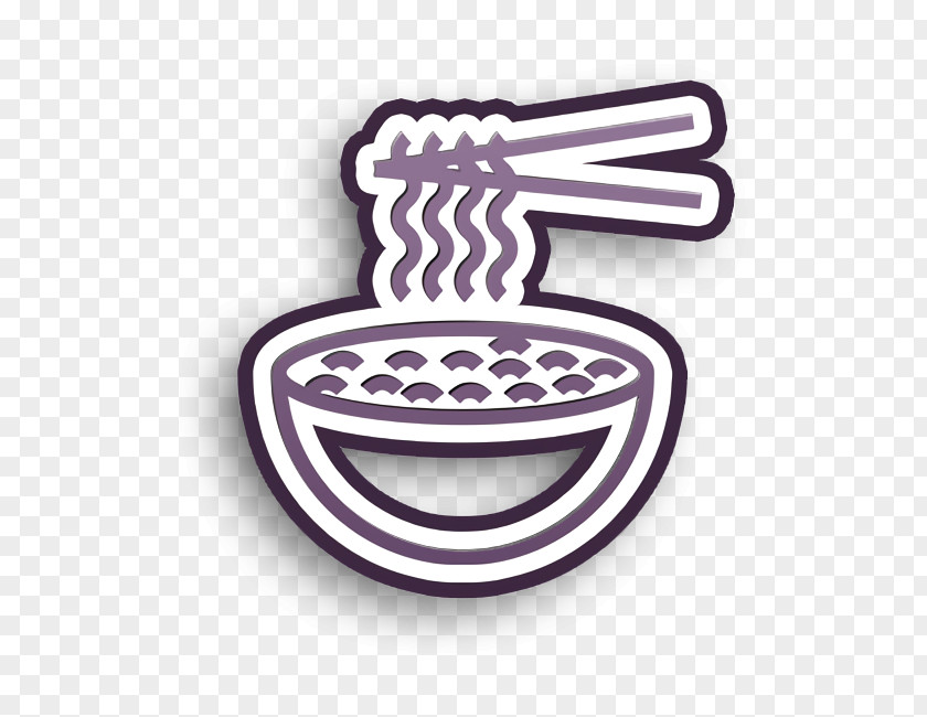 Gastronomy Icon Bowl Noodles PNG