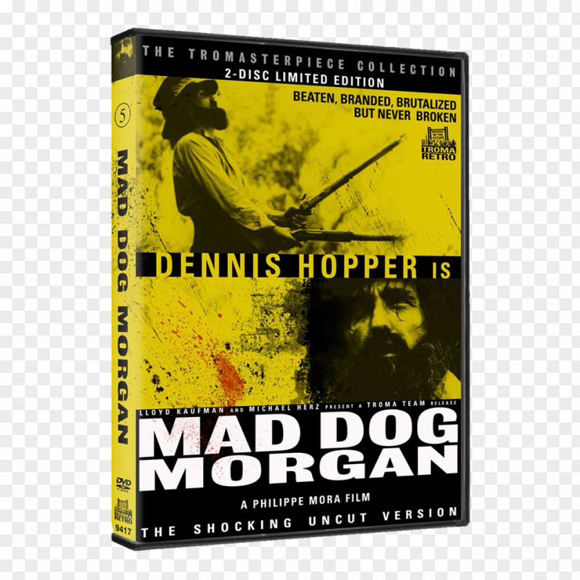 Mad Dog Troma Entertainment Documentary Film Australia DVD PNG