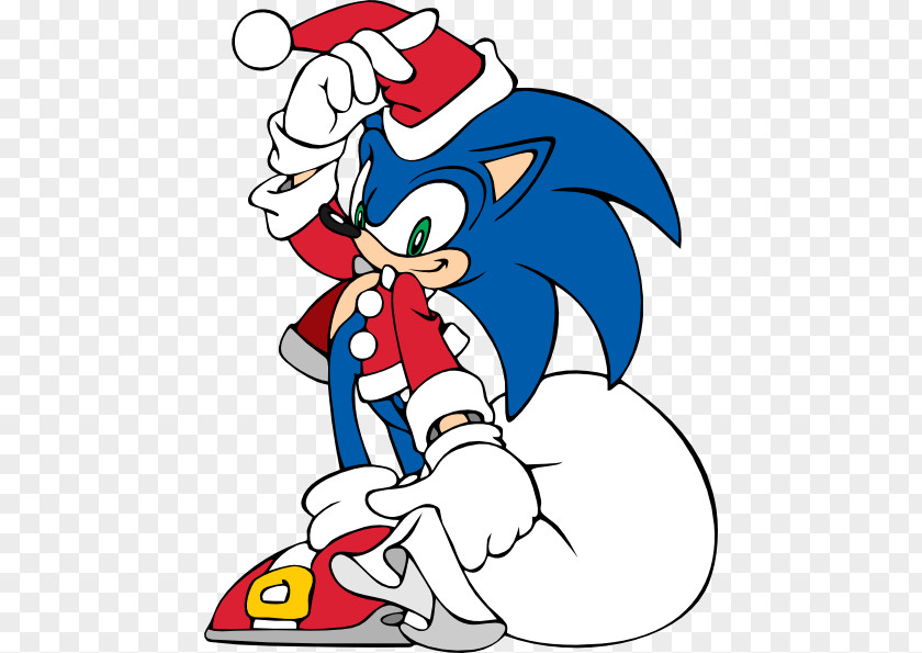 Sonic Adventure 2 & Sega All-Stars Racing Amy Rose Christmas Day PNG