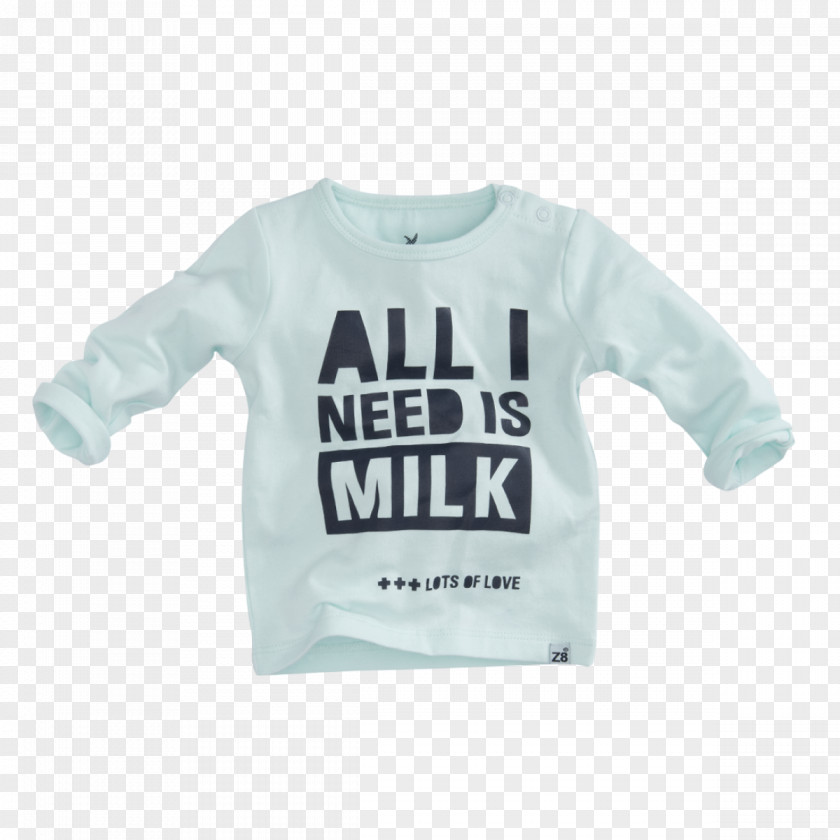 T-shirt Long-sleeved Milk Infant Pants PNG
