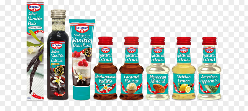 Vanilla Pod Flavor Sauce Food Coloring Extract PNG