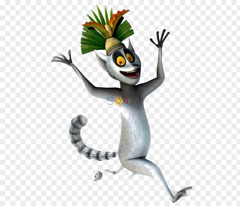 Youtube Julien Madagascar Lemur YouTube Animation PNG