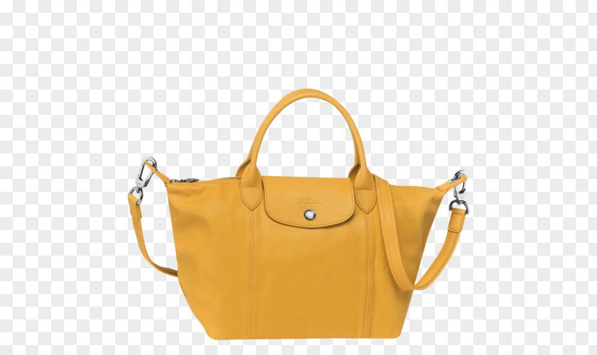 Bag Tote Leather Handbag Longchamp Pliage PNG