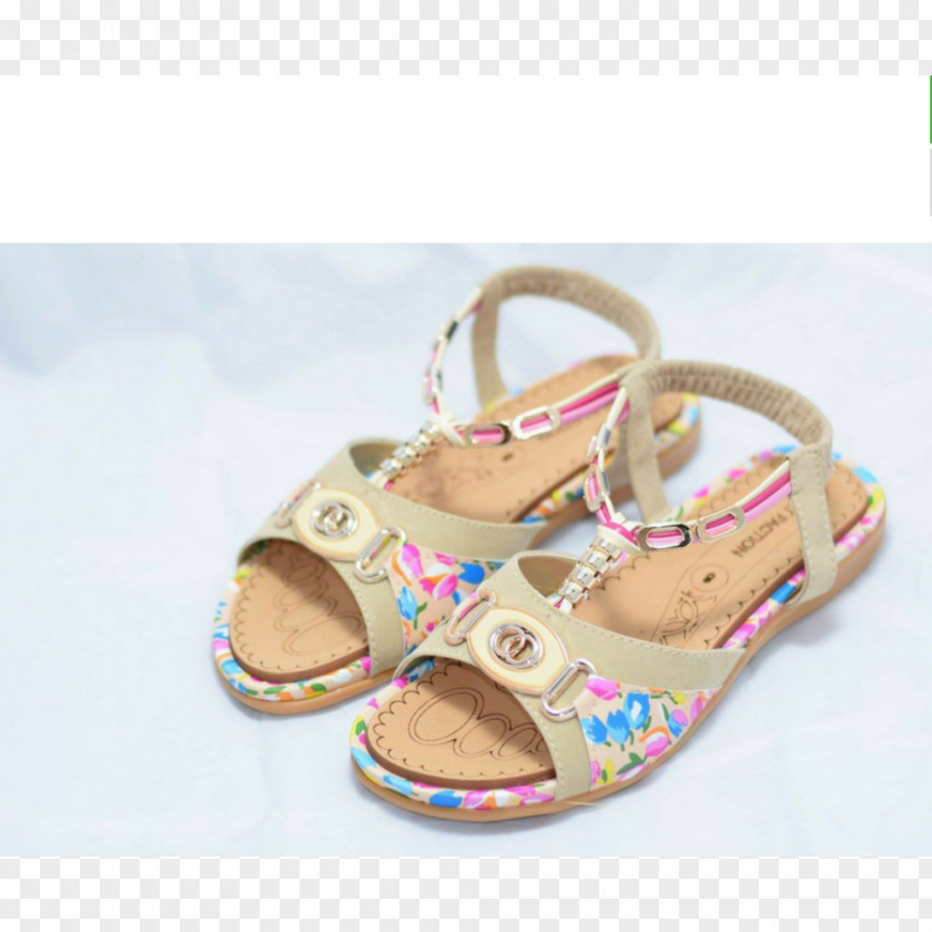 Chappal Flip-flops Shoe Beige PNG