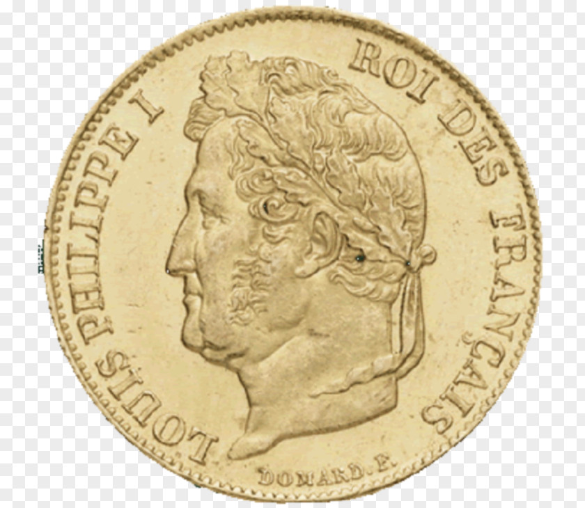 Coin Gold Franc PNG