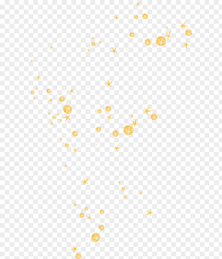 Golden Light Shining Stars Textile Area Angle Pattern PNG