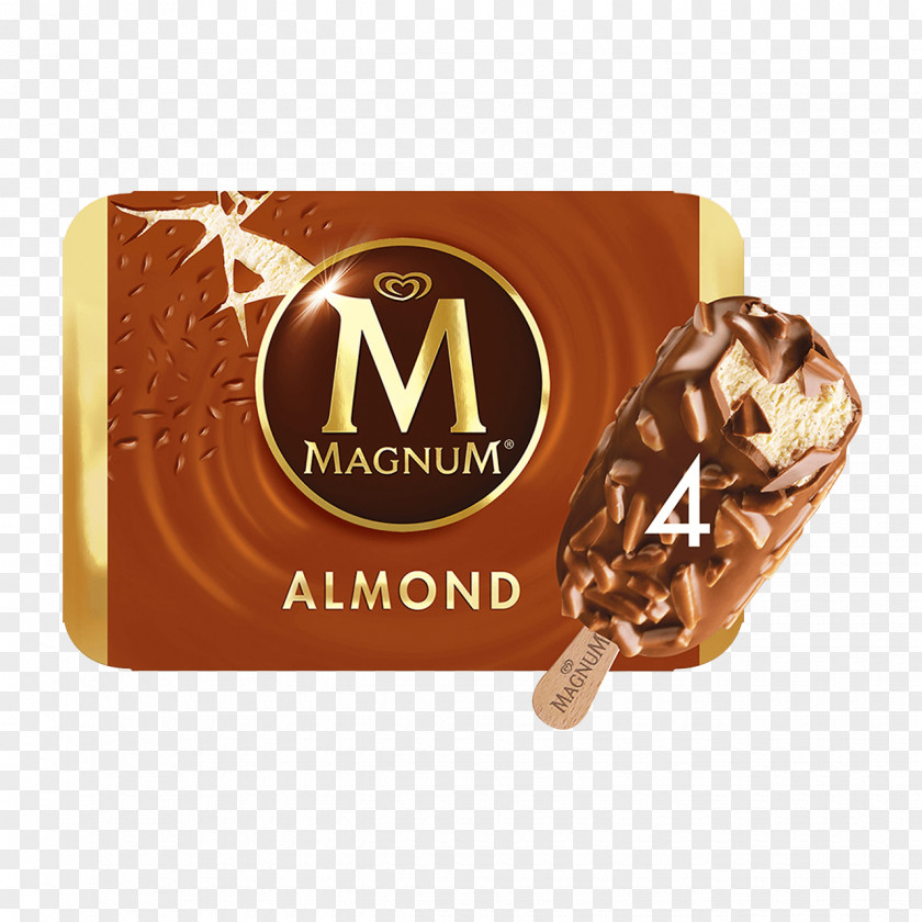 Ice Cream Bar Magnum Wall's Chocolate PNG