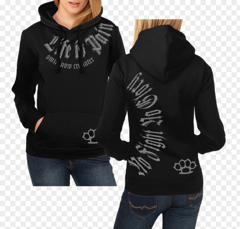 Laugh Now Cry Later Hoodie T-shirt Jumper Clothing Sweater PNG