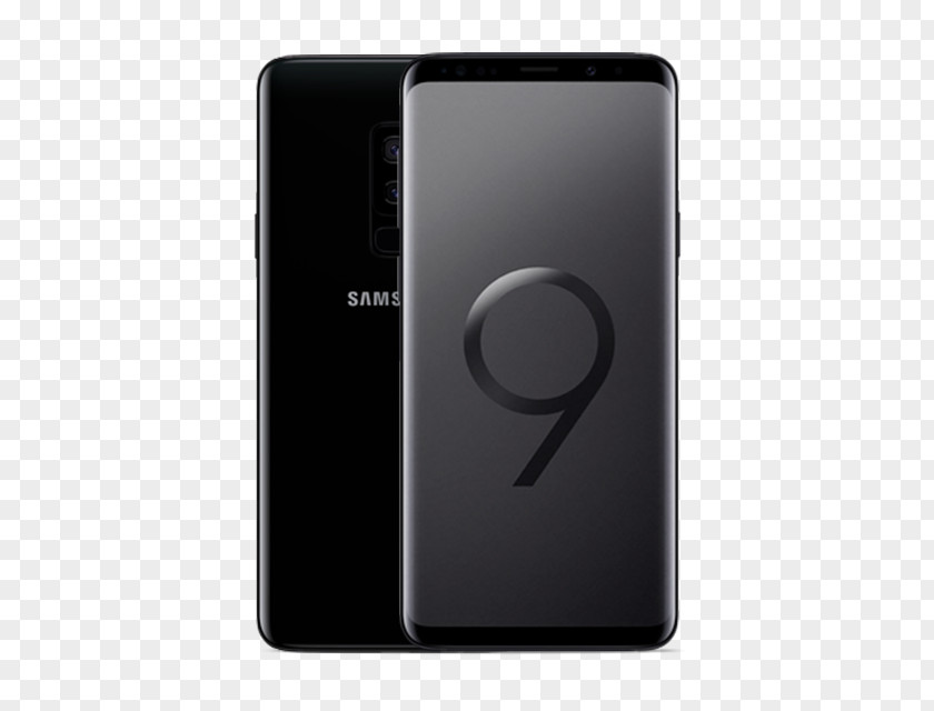 Samsung Galaxy S9 Smartphone Midnight Black PNG