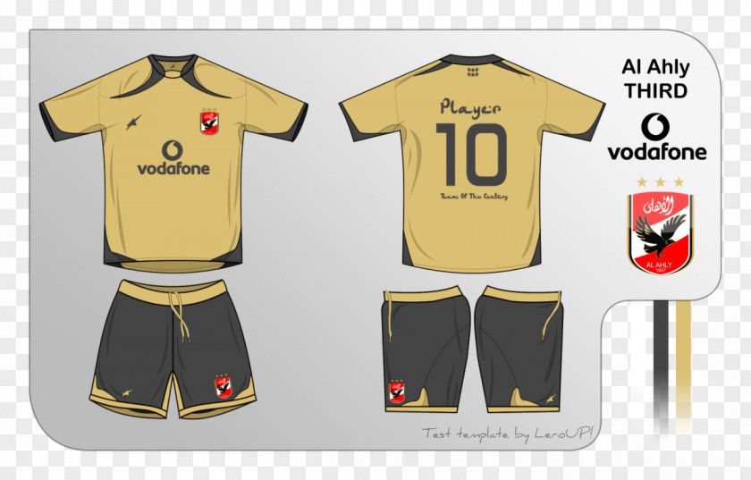 T-shirt Al Ahly SC Egypt Mockup PNG