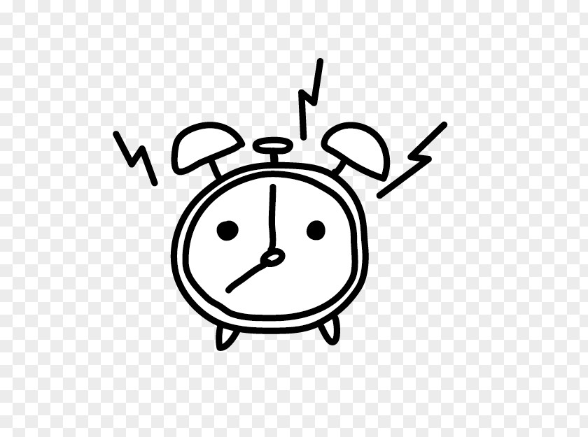 Cartoon Cute Alarm Clock Timer Clip Art PNG