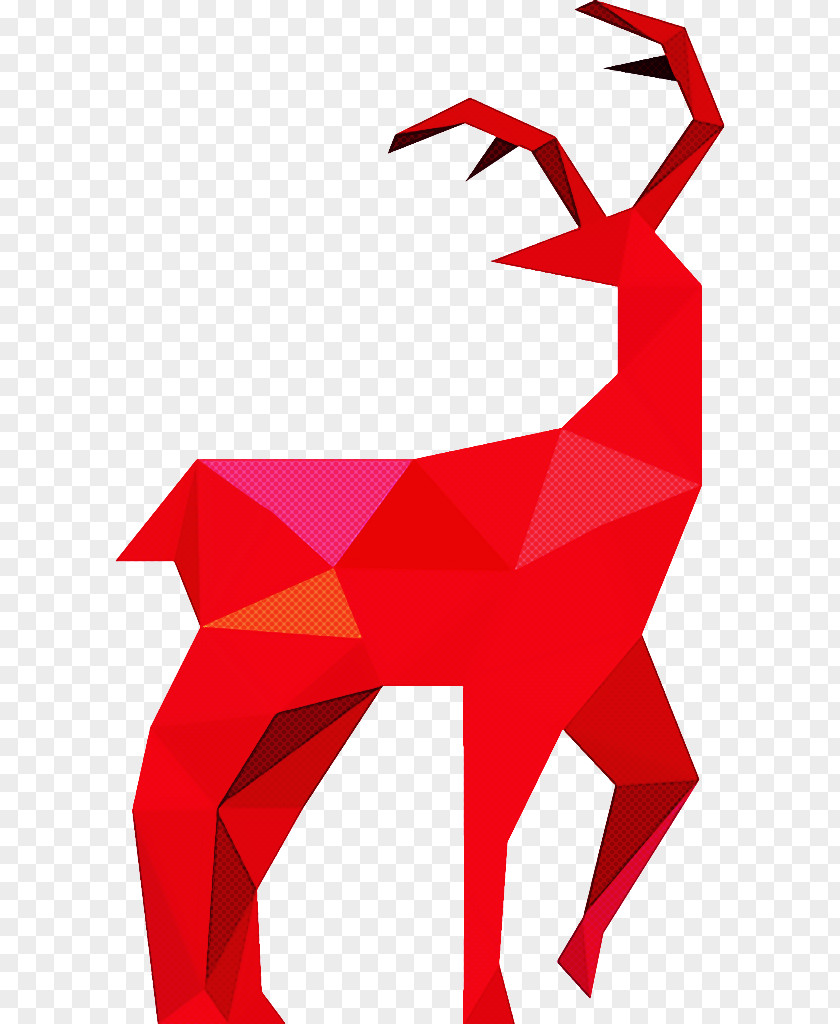 Origami Paper Deer PNG