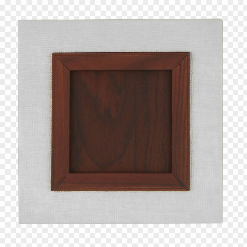 Silver Square Hardwood Picture Frames Wood Stain Meter PNG