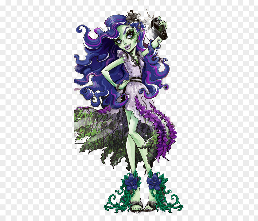 Taylor York Monster High: Ghoul Spirit High Amanita Nightshade Doll Clawdeen Wolf PNG
