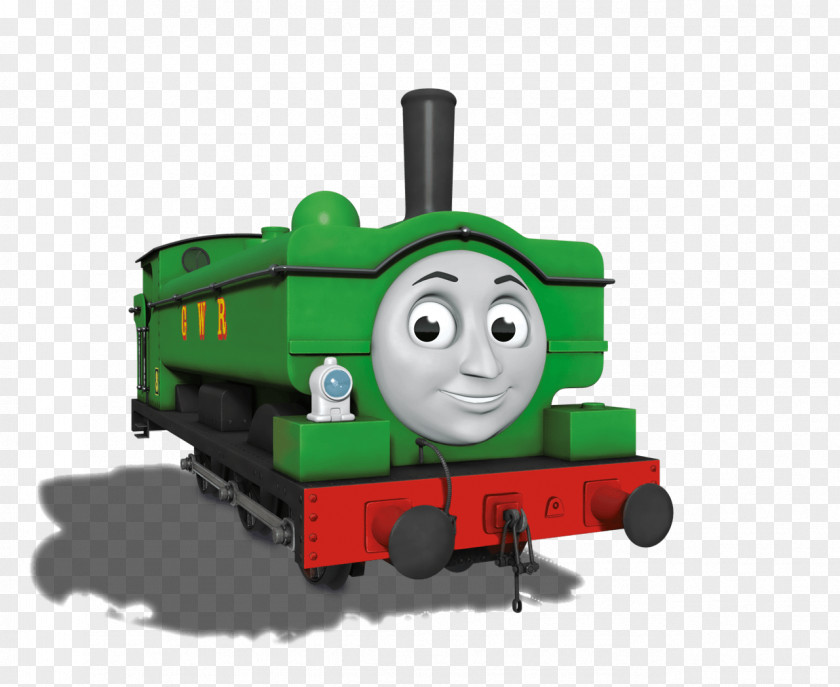 Toy-train Thomas & Friends Duck The Great Western Engine Percy James Red PNG